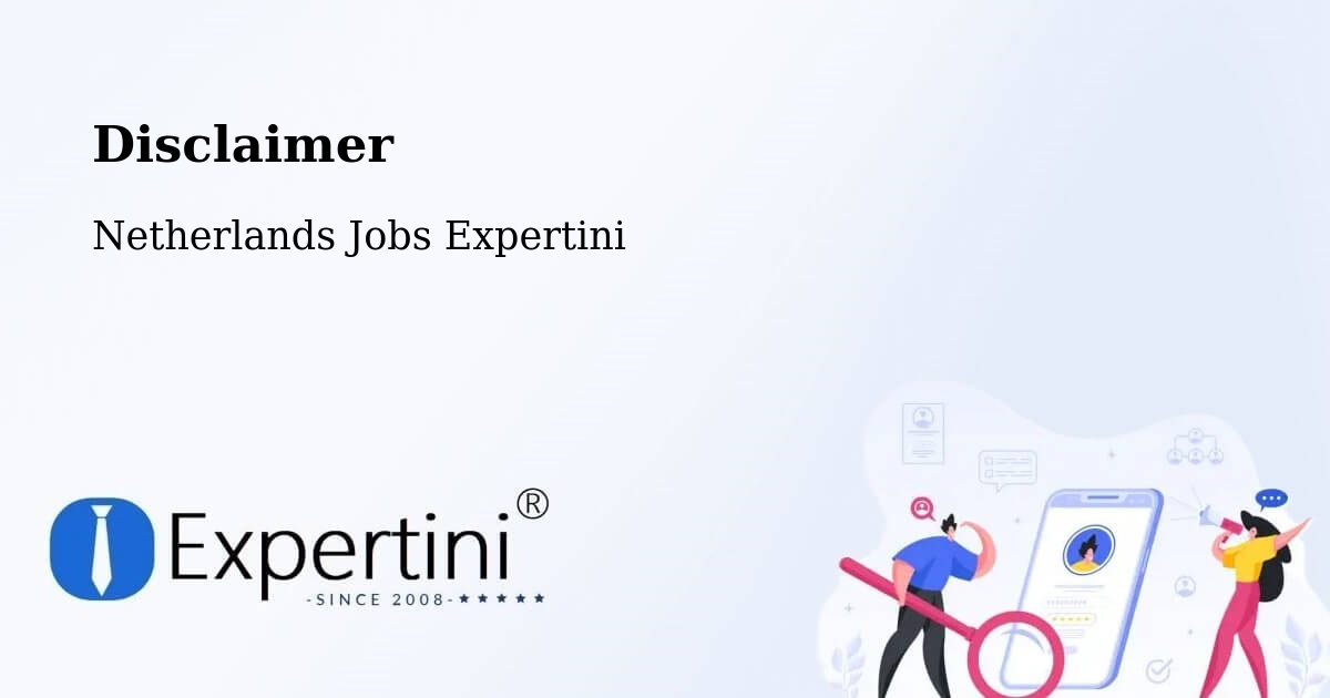 Disclaimer – Exloo - Netherlands Jobs Expertini