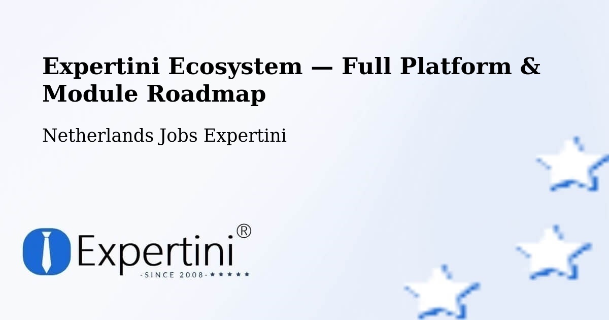 Expertini Ecosystem — Full Platform & Module Roadmap – Exloo